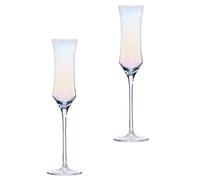 COOPHYA 2 Copas de Vino de Cristal Borde Liso para Hogar, Elegantes y Duraderas, para Amigos y Familia