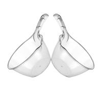 COOPHYA 2 Cucharones de Plástico Mango Ergonómico para Servir Agua, Multifuncionales para Cocina y Riego en Jardín, Pack de 2 Unidades Resistentes y Prácticos