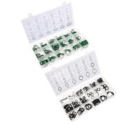 COOPHYA 495piezas Kit Surtido Juntas Tóricas de Goma para Automoción y Aire Acondicionado Sellado Resistente para Coches y Grifos con Caja Organizadora Portátil y Clasificación