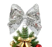 Copa Árbol Navidad De Purpurina Y Lentejuelas con Base