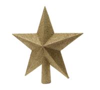 Estrella dorada para árbol de navidad
