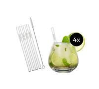 Copa de cóctel BASIC BAR 587 ml, con pajitas, juego de 4 piezas, Zwiesel Glas