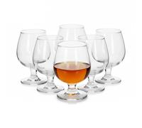 Copa de Coñac Alessandro, Pack 6, 12, 24 y 36 Unidades. Tamaños 100, 150, 200, 250, 350 y 500ml. Copa Brandy Ideal para Licores. Copas para Hostelería, Restaurantes, Bar, Fiestas, Celebraciones. Aptas