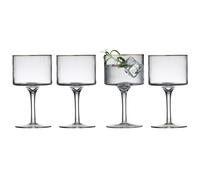 Copa de gin-tonic PALERMO GOLD, juego de 4 piezas, 320 ml, Lyngby Glas