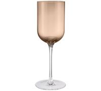 Copa de vino blanco FUUMI 310 ml, juego de 4 piezas, café, vidrio, Blomus