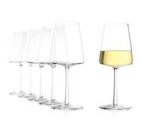 Stölzle Lausitz – Copa de Vino Blanco Power 402 ml, set 6, cristal sin plomo, aptas lavavajillas