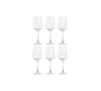 Copa set 6 cristal 6,9x6,9x21 360ml vino blanco El mejor complemento para tu hogar.