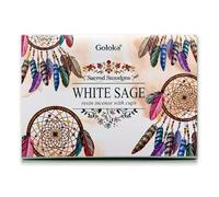 Copas de Carbón con 5 g de Resina de Incienso - White Sage - 1 Paquete de 6 Unidades