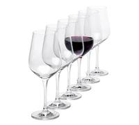 Copas de Vino de Cristal Bohemia - Set de 6 Copas Modelo Belia