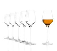 Copas para vino dulce Experience de Stölzle Lausitz, de 190 ml, juego de 6, imitan el vidrio soplado, aptas para lavavajillas.