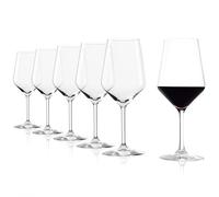 Copas para vino tinto Revolution de Stölzle Lausitz, de 490 ml, juego de 6, de diseño específico