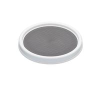 COPCO Organizador de Armario, Blanco/Gris, Single Tier (23 cm)