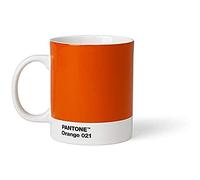 Copenhagen Design Pantone Mug, Coffee/Tea Cup, Fine China (Ceramic), 375 ml, Orange 021 C, Porcelana, One Size