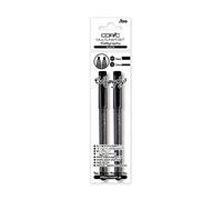 Copic Multiliner Set «Calligraphy Black», 2 fineliners con diferentes grosores de trazo, rotuladores de dibujo con punta fina y tinta pigmentada resistente al agua