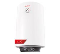 Corberó - termo eléctrico con resistencia envainada | ctm100env | 100l | 30-75ºc | termómetro exterior | termostato regulable | protección anticorrosión | panel manual