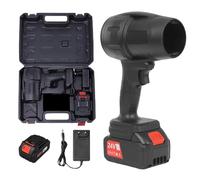 Cordless Leaf Blower, Turbo Power Duster, 8.66x5.71 inches Variable Speed Cleaner, Rechargeable Battery Pack, Lightweight Portable Design, Ideal for Lawn, Patio, Car, Garden, Camping Use