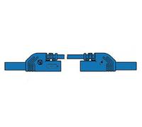 Cordón de medición isole 4 mm 25 cm con reprise ? azul (mlb-sh/ws