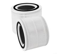 Core 300 - Filtro de repuesto compatible con filtro de aire 300-RF 300-P True HEPA H13 para alergias para moho, eliminación de olores de pelo de mascotas, funcionamiento silencioso, ajuste estándar
