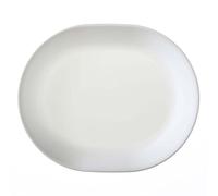 Corelle - Fuente para Servir Comida, de Vidrio Vitrelle, Modelo Winter Frost Blanco, Paquete de 3