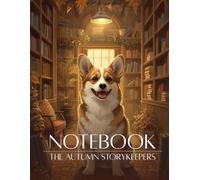 Corgi Notebook for Book Lovers: Cute Autumn Journal for Reading Notes, Writing and Creativity