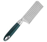 CORHAD Cortador de Patatas Ondulado Acero Inoxidable Cortadora de Verduras para Patatas Zanahorias y Ensaladas con Mango Antideslizante para Cocina Profesional y Doméstica