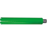 Corona de diamante para perforación húmeda de Eibenstock, de 1 1/4 de diámetro, 61 mm de espesor y 450 mm de longitud, modelo 36306100