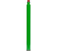 Corona de diamante para perforación húmeda, tipo R 1/2, diámetro de 38 mm, longitud de 420 mm, referencia 36203800