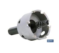Corona de metal duro 90mm.