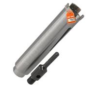 Corona de perforación de diamante SDS-plus, longitud útil de 180 mm, diámetro de 42 mm