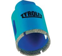 Corona de perforación diamantada DDT Premium, diámetro 38 mm, longitud 45 mm, apta para baldosas de cerámica, rosca M14