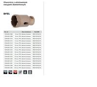 Corona de perforación drel 12mm m14 - diamante industrial para materi