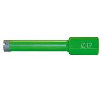 Corona de perforación húmeda con broca de diamante Eibenstock, rosca M 12, diámetro 12 mm x 60 mm, referencia 36131200