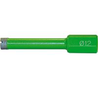 Corona de perforación húmeda con broca de diamante Eibenstock, rosca M 12, diámetro 8 mm x 60 mm, referencia 36130800