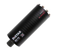 Corona diamantada distar rs-tx 1 1/4' 132mm x 300mm, corte seco rápid