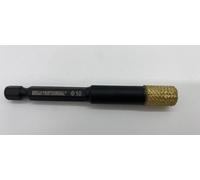 Corona diamantada hexagonal 10mm indian professional, para perforado e