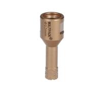 Corona diamante para amoladora ø 12 mm. conexión rosca m14. corte seco
