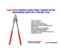 CORONA Tijeras de poda de dos manos SL8180 MaxForged de 76 cm