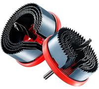 Coronas Perforadoras con 7 & 5 Láminas, Sierras de Corona para Madera Dura, Madera Blanda, Paneles de Yeso, Madera Enchapada y Tableros de Partículas Revestidos