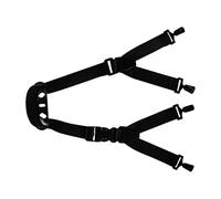 Correa ajustable para la barbilla: accesorio para casco con correa para la barbilla, diseño con cable de seguridad extraíble, equipo de soporte de seguridad duradero | Cómoda fijación desde el ajuste