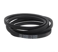 Correa de transmisión de cubierta de 42 pulgadas para Cadet 954-04060b 754-04060b Reemplazo de correa de goma de 1/2 96 pulgadas compatible con 04060b 11660 Series color negro paquete individual para