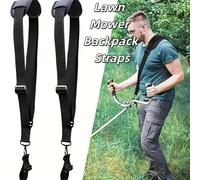 Correas ajustables para mochila de cortacésped, cinturón acolchado de nailon, arnés de correa para hombro, accesorios para desbrozadora 1pcs