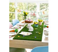 Corredor de mesa de césped artificial falso reutilizable | 1.5m Uso en interiores | Decoración para Pascua, Primavera, Verano, Fiesta Temática de Niños, Fútbol, Hada, Animales, Dinosaurio, Pony, Selva