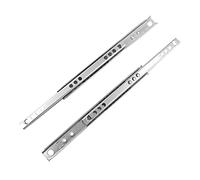 Corredores De Cajon De 17mm, 2PCS 246mm Corredor De Cajon Con Cojinete De Bolas Deslizante De Metal, Deslizadores De Guia De Rieles Reemplazo Gabinete Cocina De Montaje Lateral De Capacidad