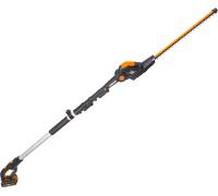 Corta seto pértiga con batería worx worx 20v 45 cm largo cuchilla