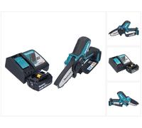 Cortabordes sin escobillas Makita DUC 101 RT1 18 V 10 cm + 1x batería 5.0 Ah + cargador