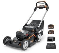 Cortacésped a Batería con Tracción WORX WG749E | 46 cm | 40V (2x20V) | 2x 4,0Ah + Cargador Doble