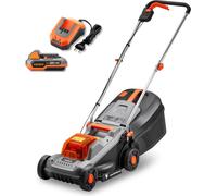 FUXTEC 20V Akku Rasenmäher FX-E1RM20ECO-SET Gris