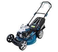 Cortacésped a gasolina Cecotec, con un ancho de corte de 51 cm, modelo Terrenator 4000.51 MAX Total Z Automático, motor de 167 cm³ y carcasa de acero