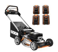 Cortacésped autopropulsado de batería WORX NITRO WG761E - 80 V / 4 Ah - corte de 51 cm