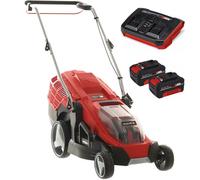 Cortacésped de batería Einhell GE-CM 36/43 Li - con starter kit 2 baterías 18V/4ah y cargador